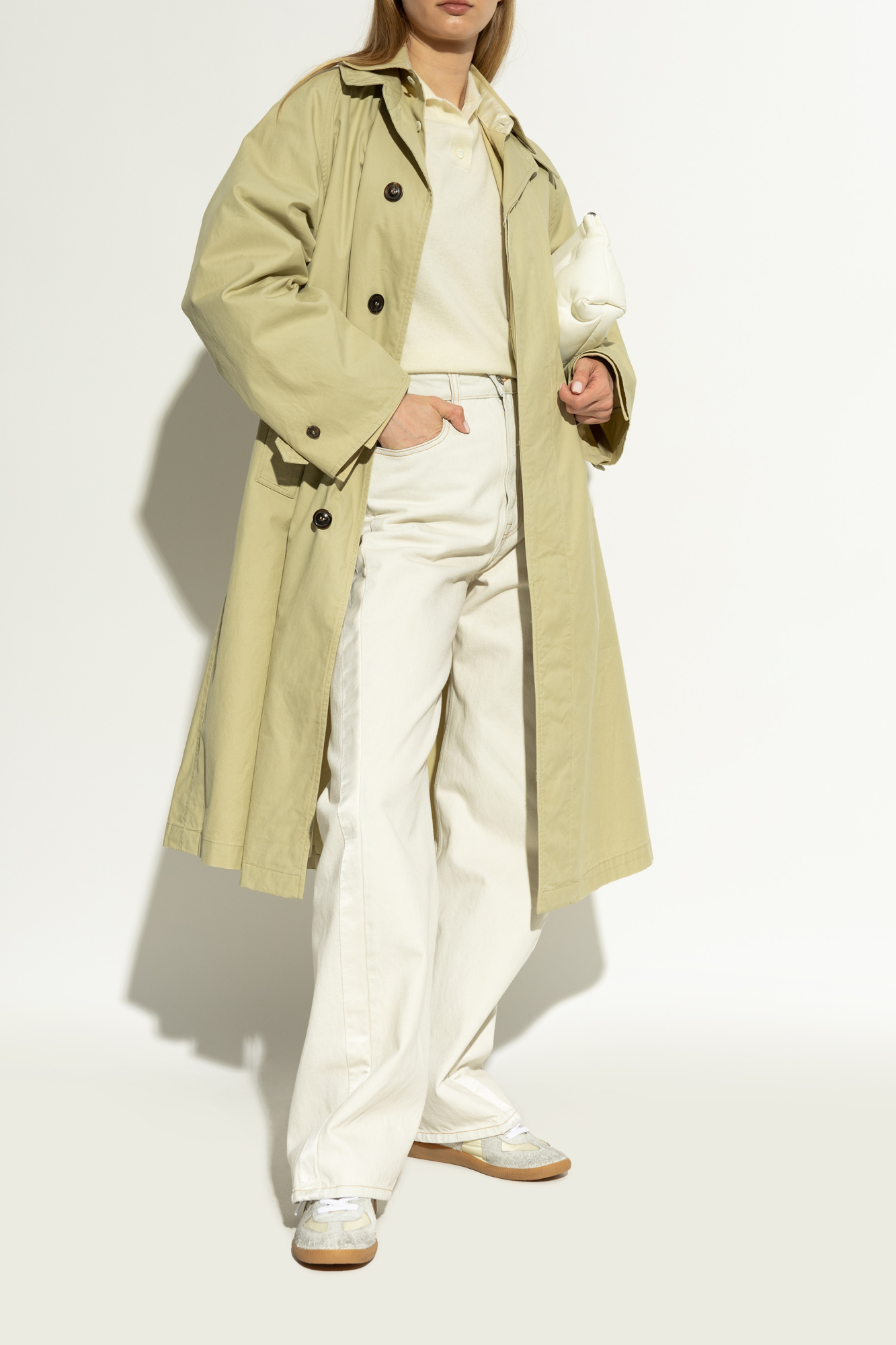 スニーカー Maison Margiela sneaker S58WS0268 P8170 Maison Margiela Replica sneakers in light beige and grey